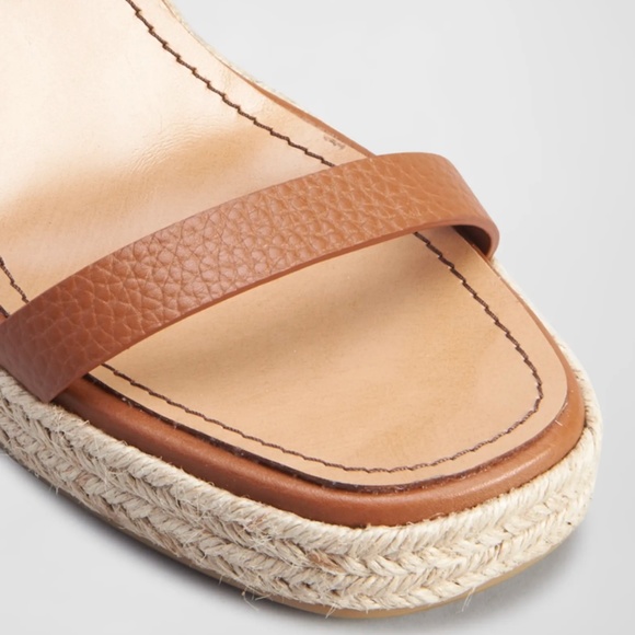 NIB $1150 Valentino Garavani Roman Stud Quilted Wedge Espadrilles in size 8/38! - Picture 6 of 15